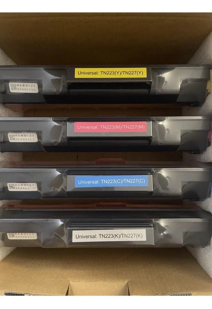 Compatible Ink & Toner/ Toner Cartridge V4ink TN223 (Y/M/C/K)/ TN227 (Y/M/C/K)