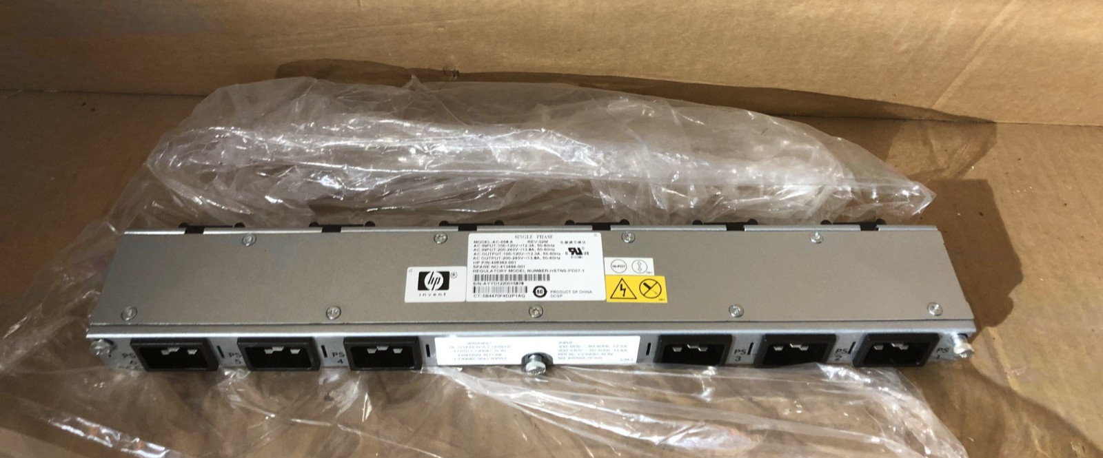 HP BLC7000 1 PH POWER MODULE 406362-001 413494-001 413379-B21