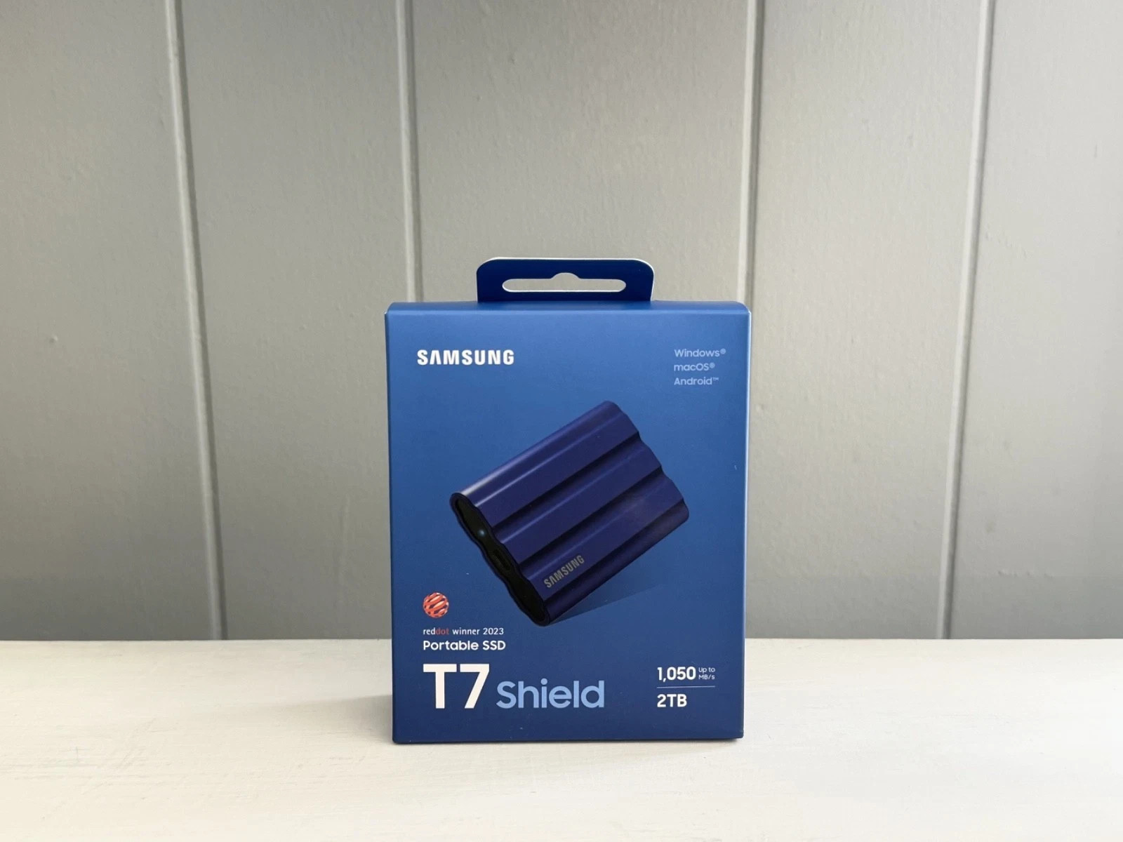 SAMSUNG T7 Shield 2TB External SSD Rugged IP65 Blue MU-PE2T0R/AM NEW ⚡️FAST SHIP