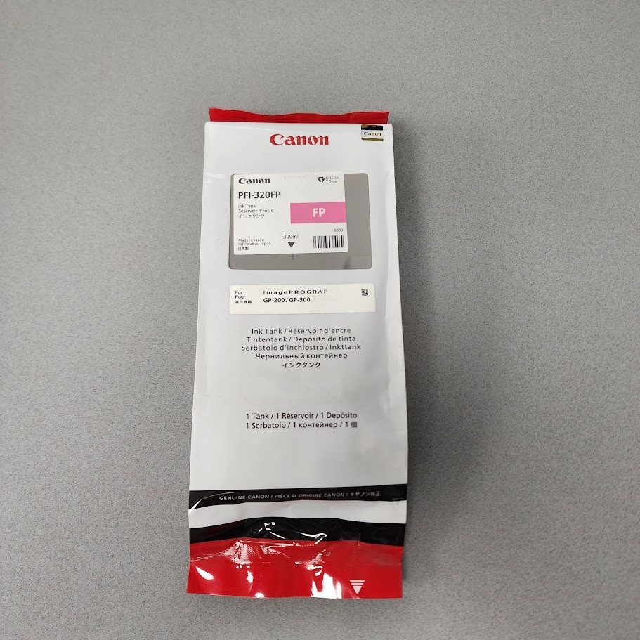 Canon PFI-320FP Fluorescent Pink Ink Tank 300mL imagePROGRAF GP-200 GP-300