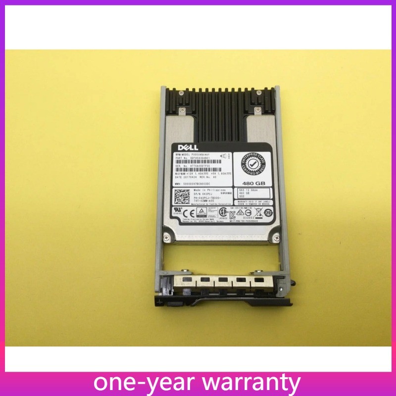 043PCJ PX05SVB048Y New DELL 480GB SAS 12Gbps Mixed Use 2.5'' Internal SSD