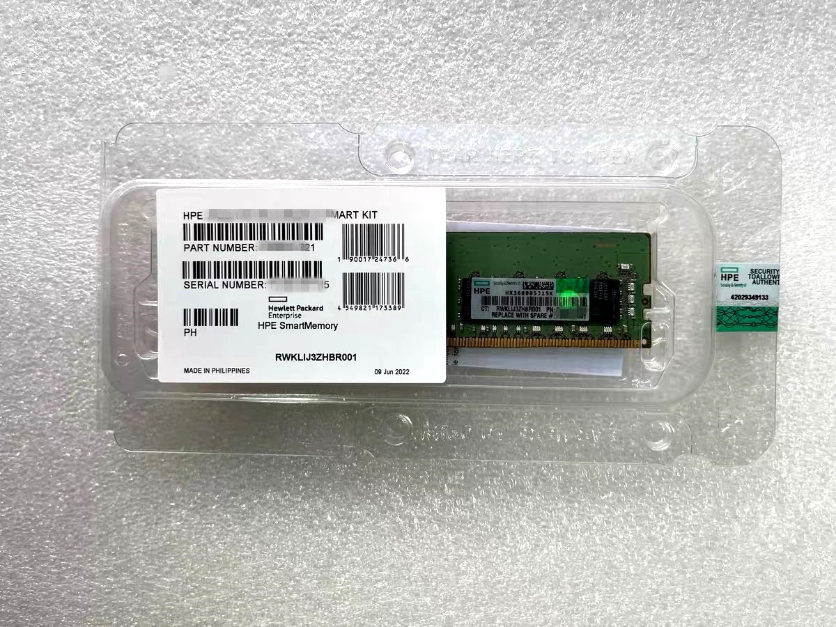 NEW P06031-B21 P11443-091 HPE 2RX8 16GB DDR4 PC4-3200 RDIMM G10+ Server Memory