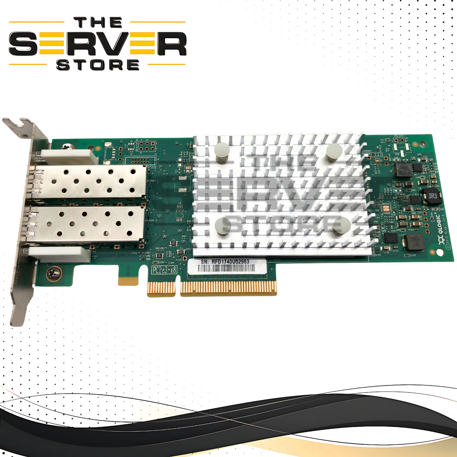 Lenovo QLogic QLE2692 16Gb Dual-Port Fibre Channel HBA LP BK3210407-33 01CV763