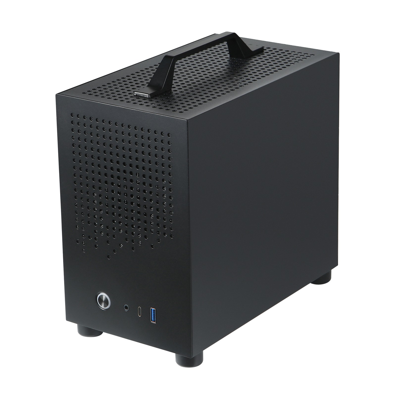 SKTC A17 SFF/Mini-ITX PC Case Supports SFX PSU & 210mm Graphics Card, USB-C