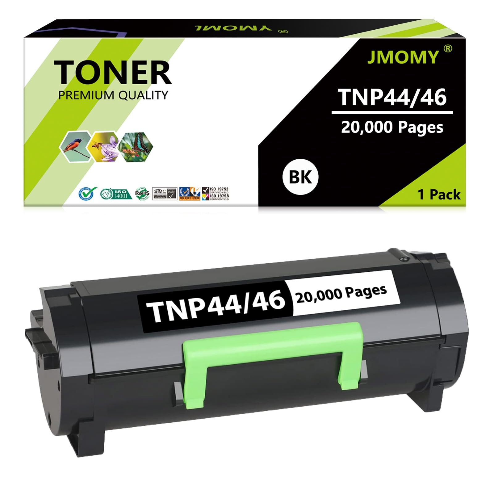 TNP44 TNP46 Toner Cartridge Compatible for Konica Minolta 44 TNP-44 46 TNP-46