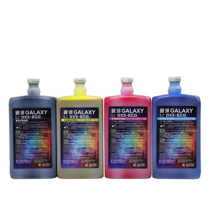 4*1000ml High Quality Eco Solvent Ink for Dx5 Dx7 DX11 Xp600 TX800 Printhead