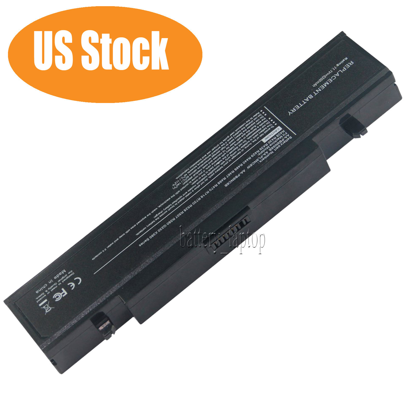 Battery For Samsung NP270E5J-K01US 15.6" Battery 11.1V 48Wh 4400mAh AA-PB9NC6B