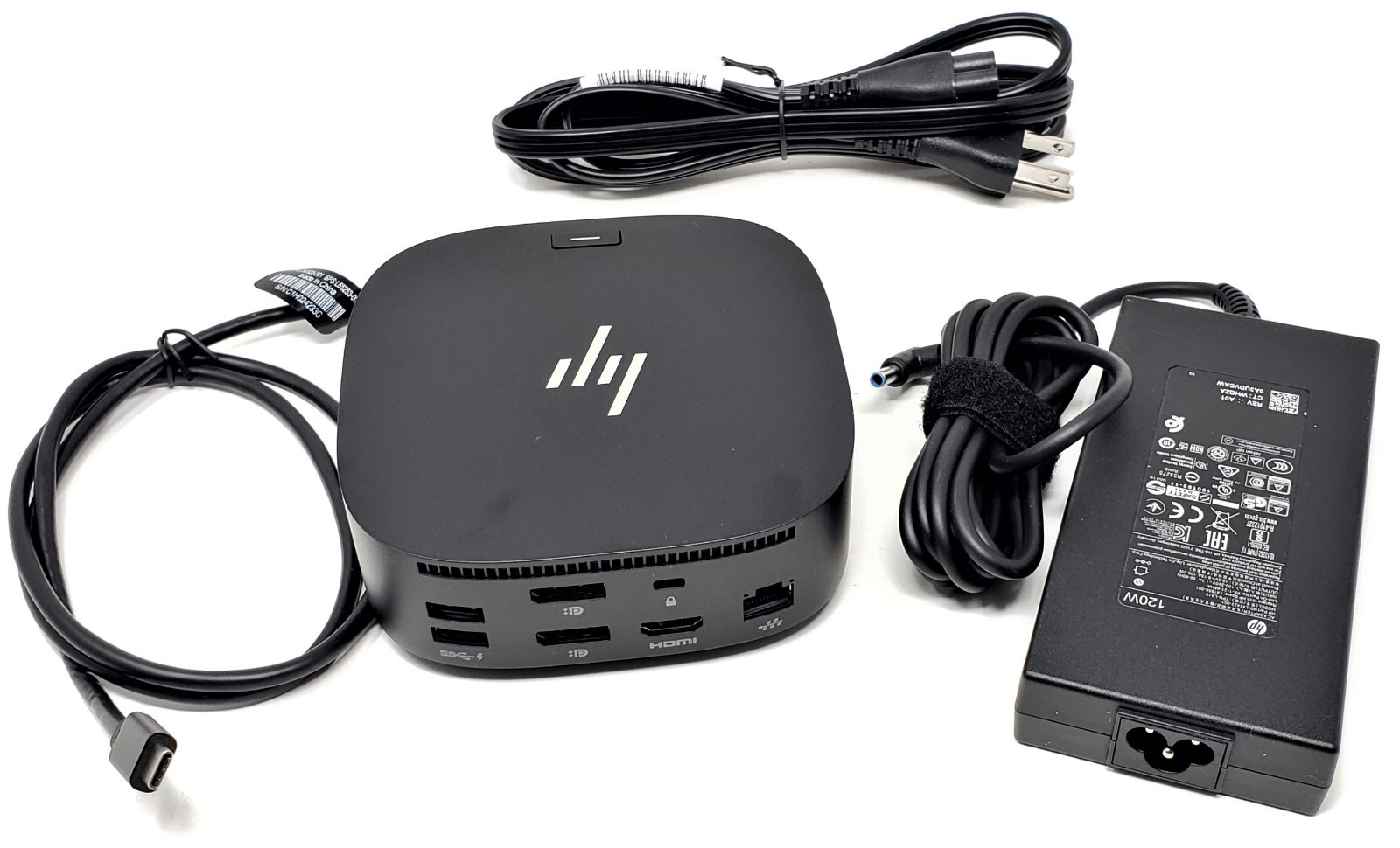 HP USB-C G5 Universal Docking Station w/ 120W AC Adapter