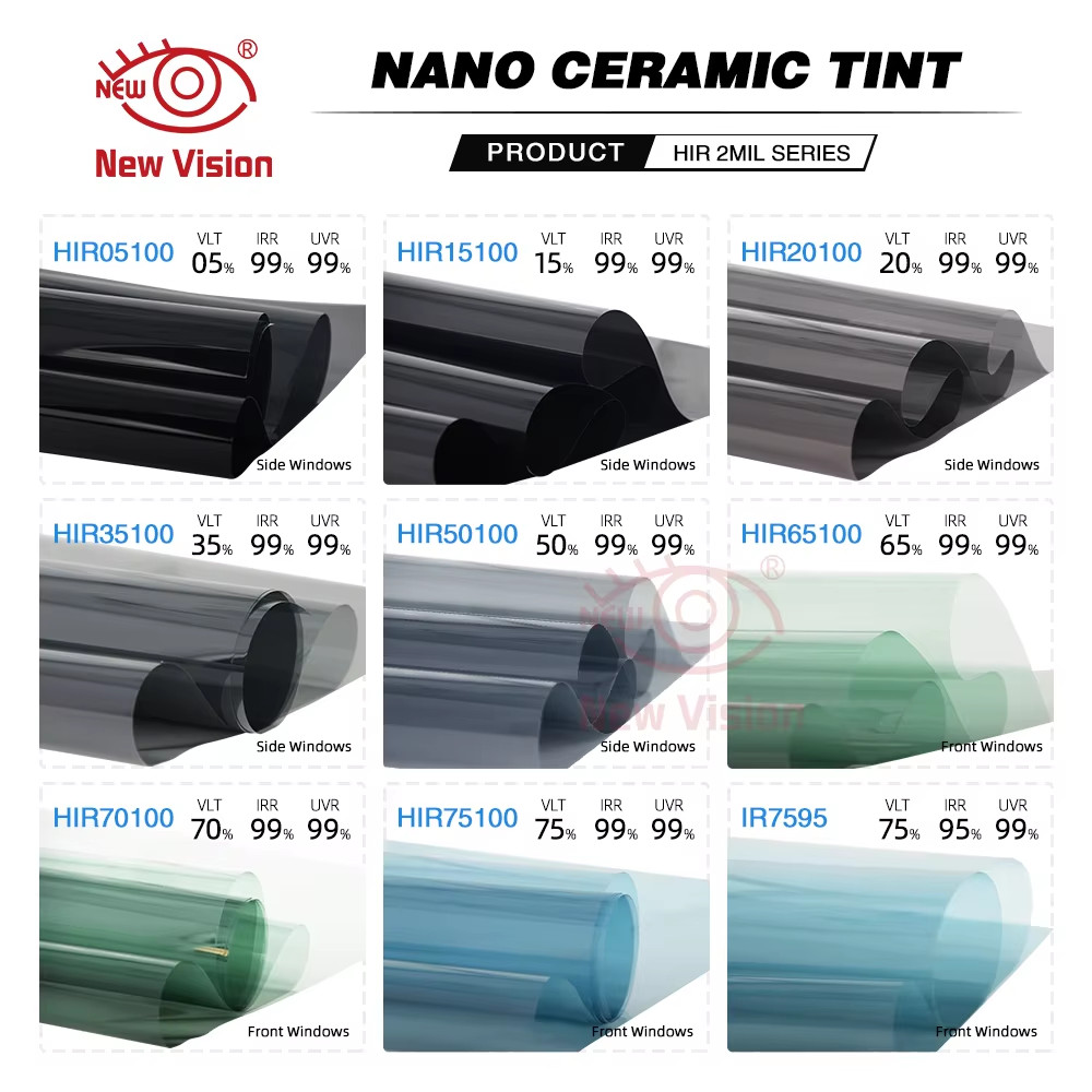 Top Quality Ultra Hd 0.5X4M IR100% Heat Resistant Privacy Protection Nano Cerami