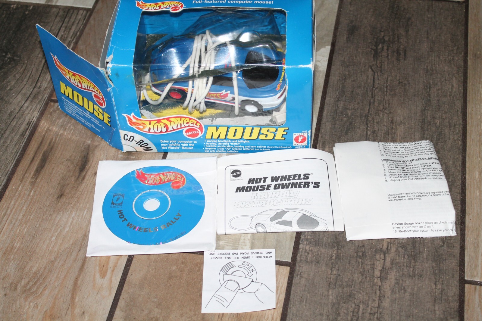 CHEVROLET CAMARO HOT WHEELS VINTAGE 1996 COMPUTER MOUSE