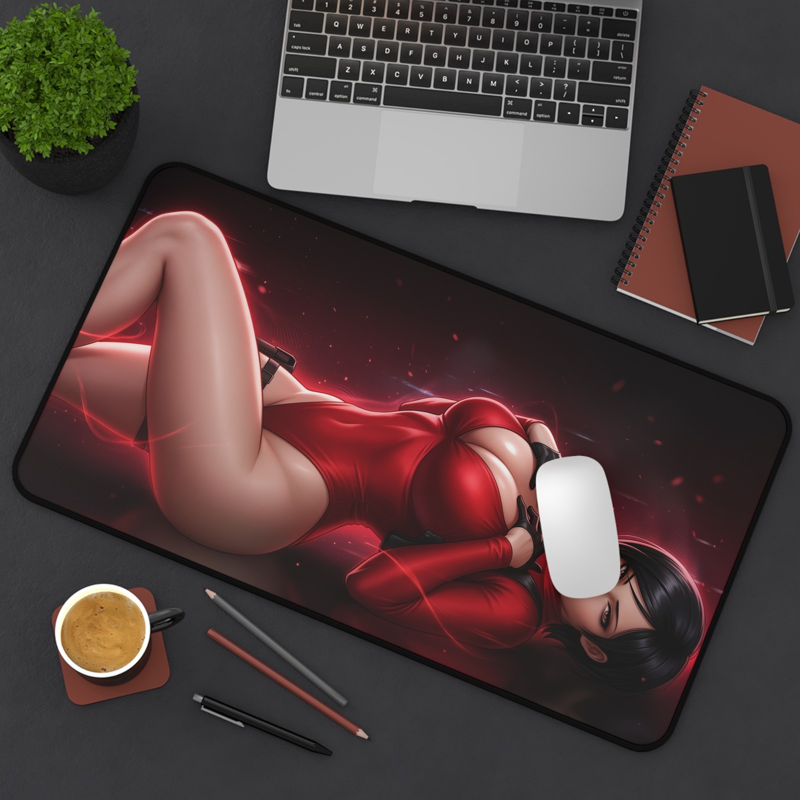 Ada Wong Desk Mat, Resident Evil Gaming Mouse Pad, Gamer Decor