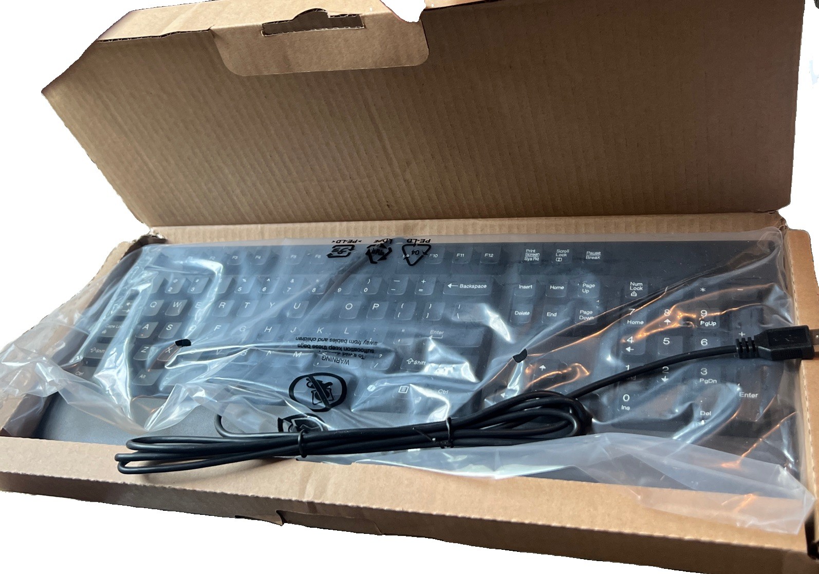 Lenovo Traditional USB AI Keyboard Black - 5D50U84616 /1PSD51P48046 /New In Box
