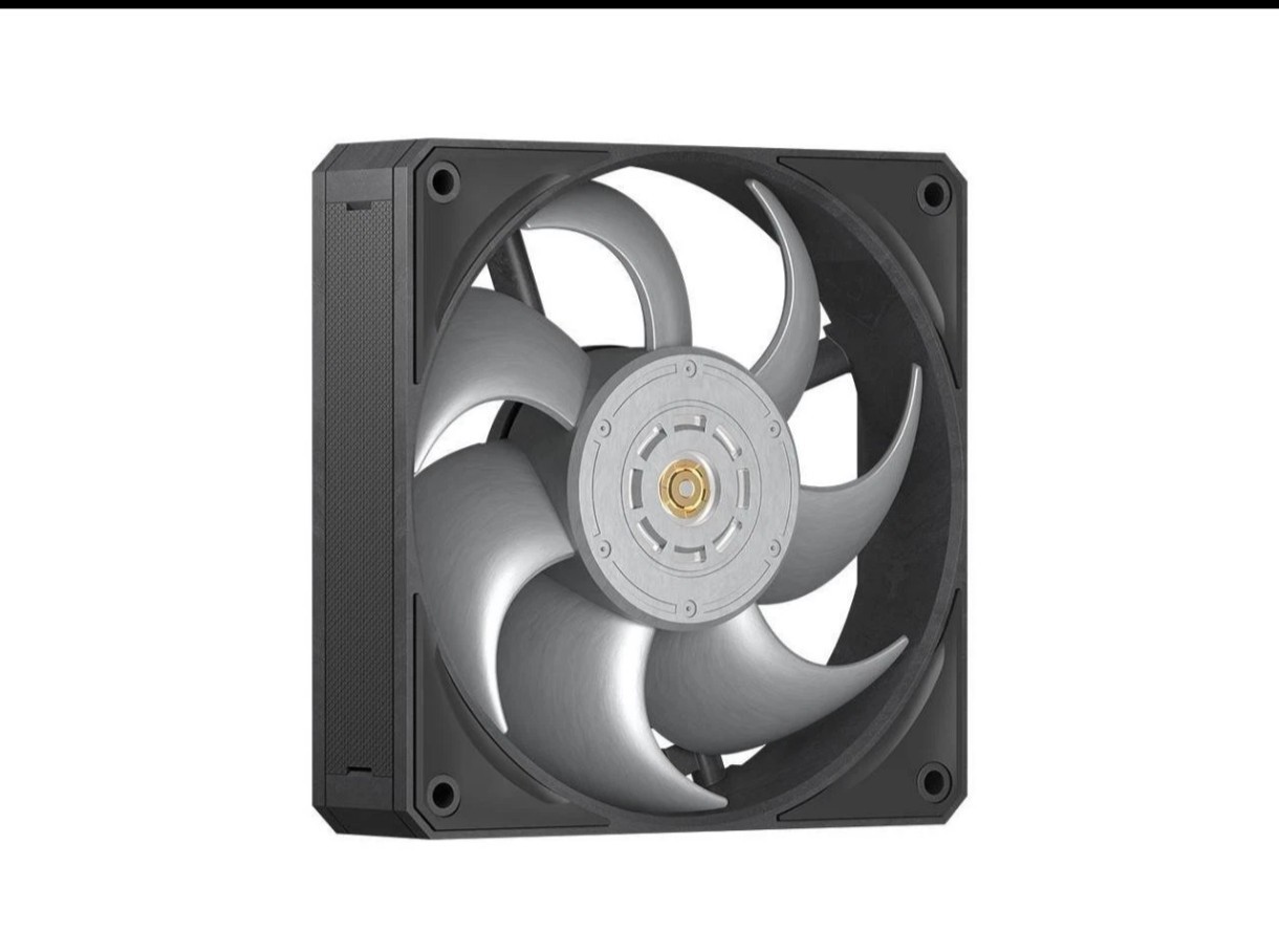 PCCOOLER CPS F9 R120 High-Speed 120mm Industrial Case Fan, 3-Phase 6-Slot Motor,