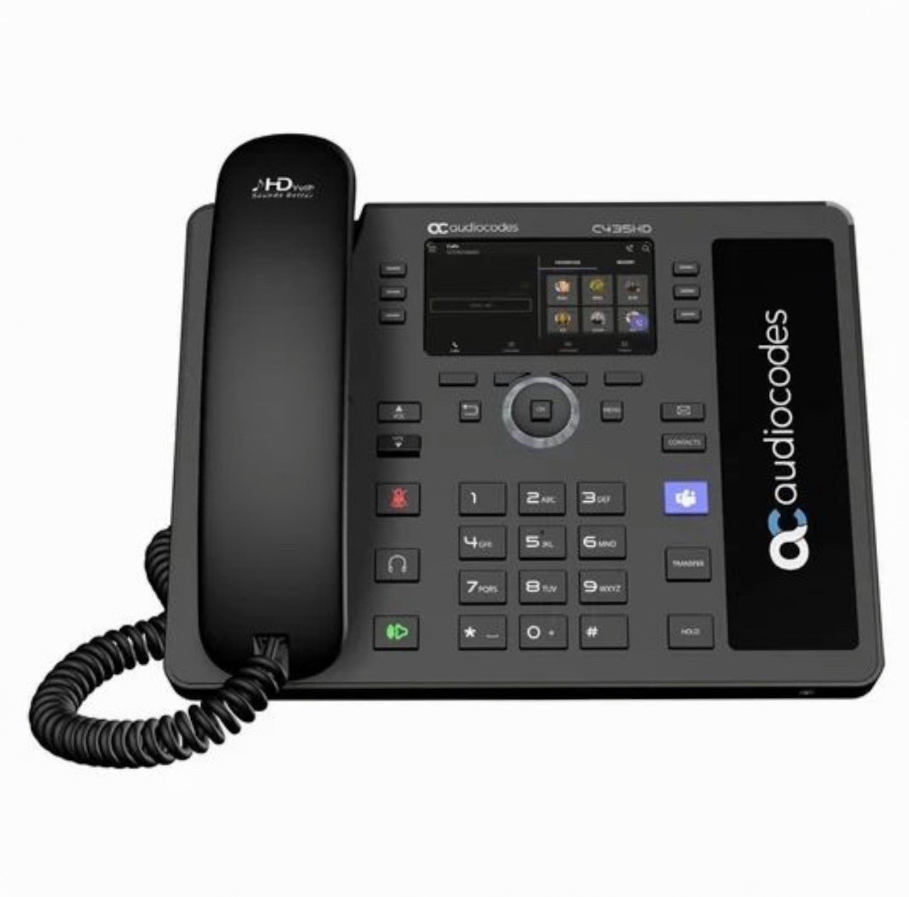 AudioCodes C435HD Microsoft Teams IP Desk Phone (TEAMS-C435HD-R) Open Box