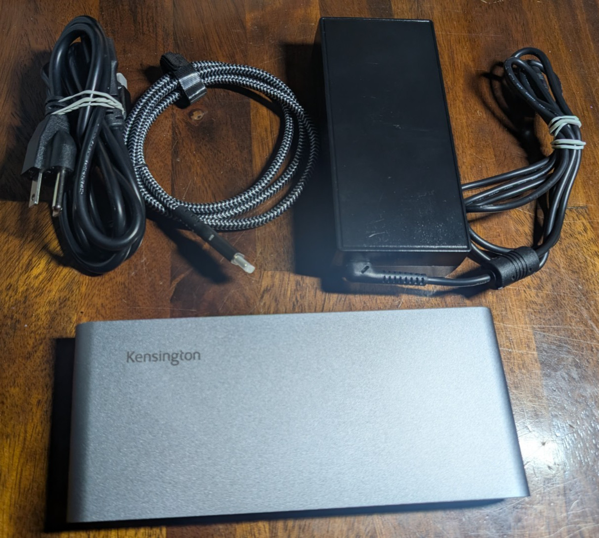 Kensington SD4810P USB-C Triple Video Dock K34981 w/ Power Adapter Tested