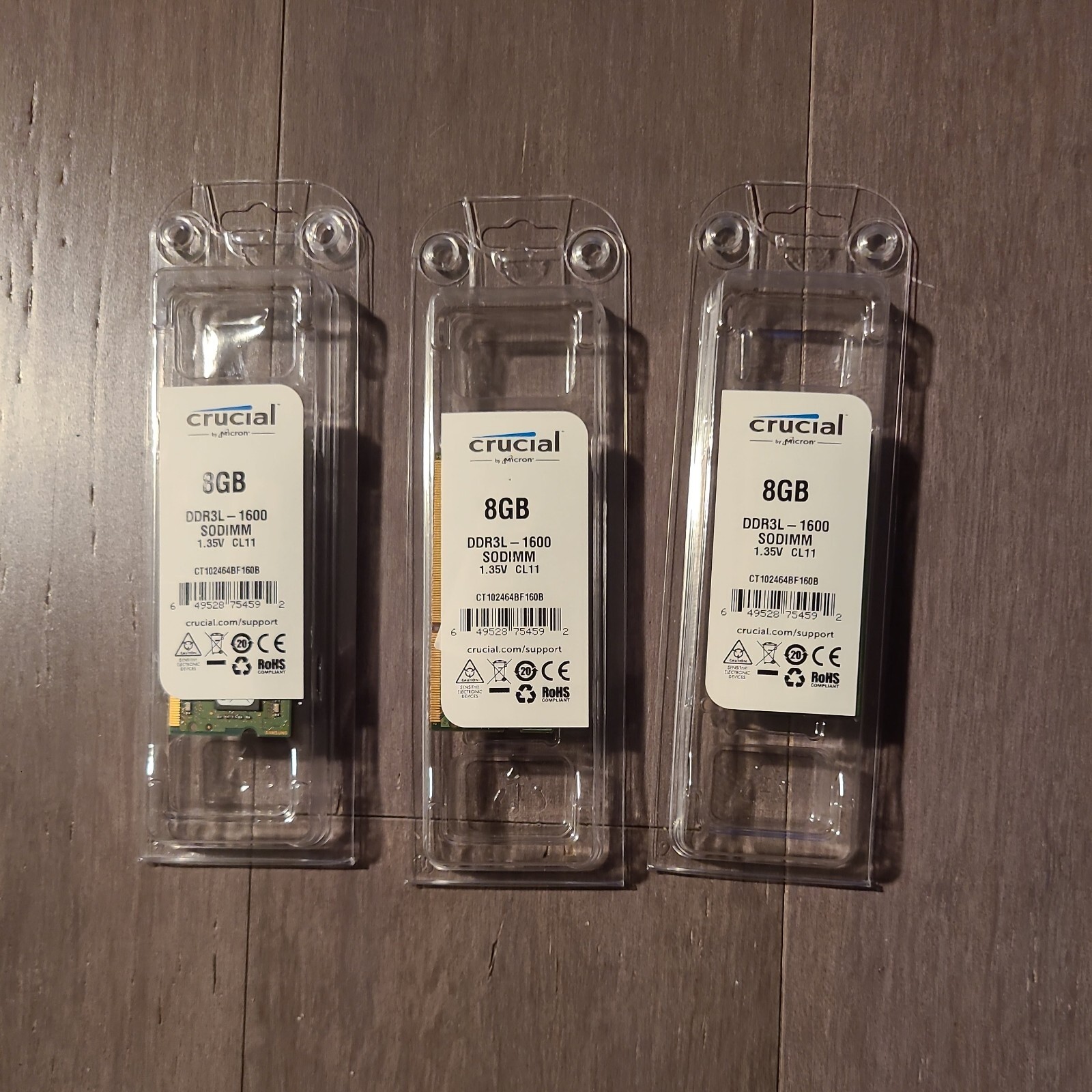 Samsung 4gb X6 Total 8gbDDR3 SODIMM PC3L-12800 Laptop Ram Memory M471B173EB0-YKO