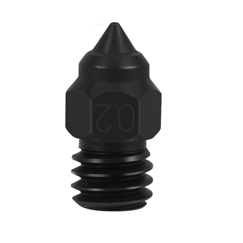 0.2/0.4/0.6/0.8mm Hard Steel Nozzle for CR6 SE/CR10/Ender 3/Ender5 3D Printer
