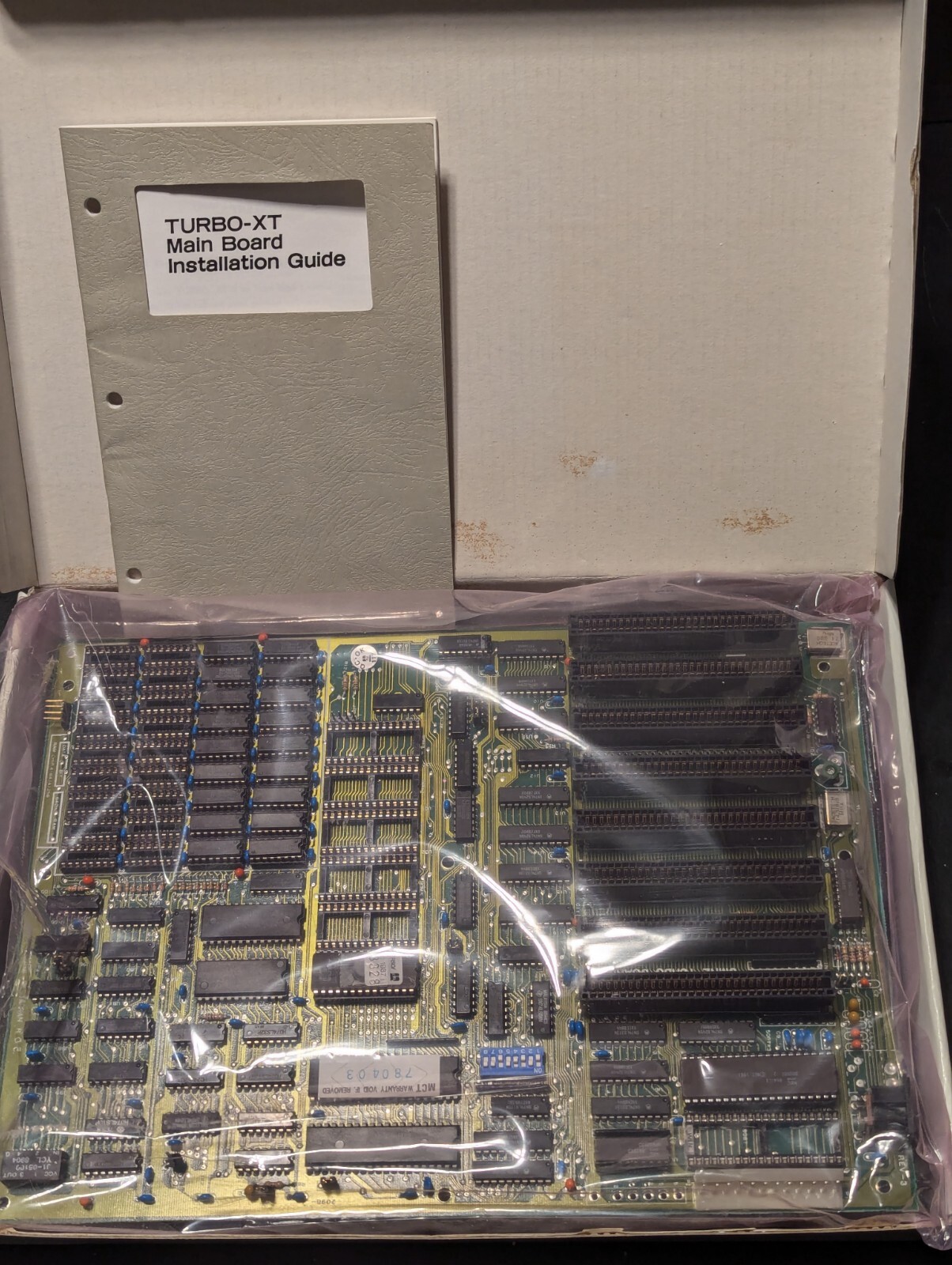 DTK PIM Turbo XT Motherboard Rev-3 8088 8mhz 512k RAM - NEW Old Stock - TESTED B