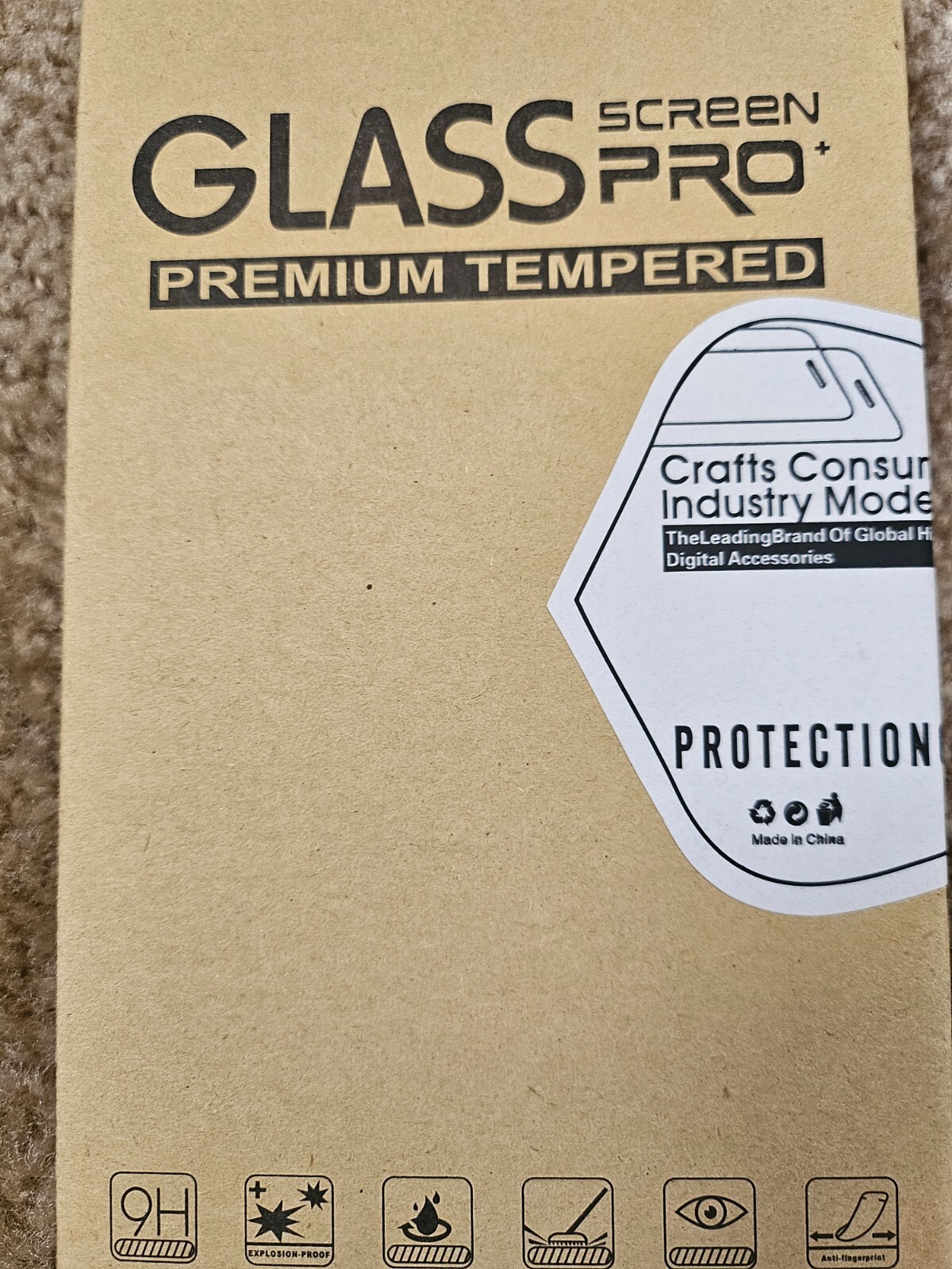 (2 Packs) Premium Tempered Glass Screen Protector Samsung Galaxy Tab Tablet(A2)