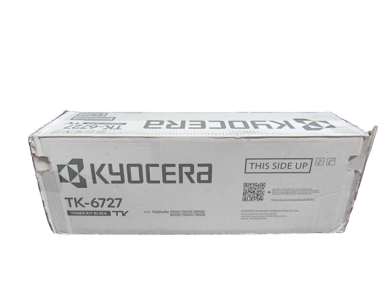 Genuine Kyocera TK-6727 (1T02NJ0US0) Black Toner Kit for 7002i/7003i/8002i/9002i