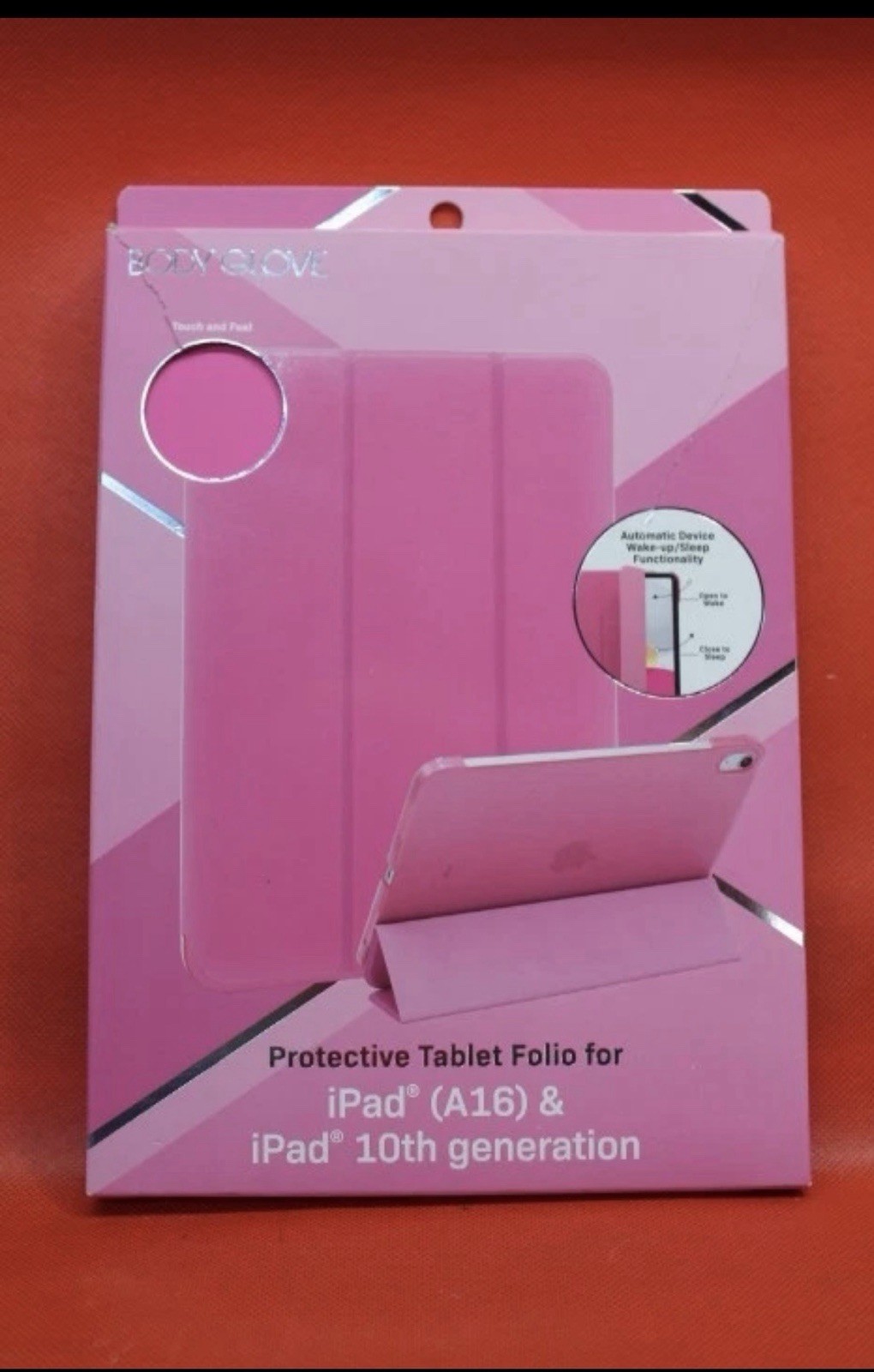 Body Glove Protective Tablet Folio For iPad A16 & iPad 10th Gen Pink
