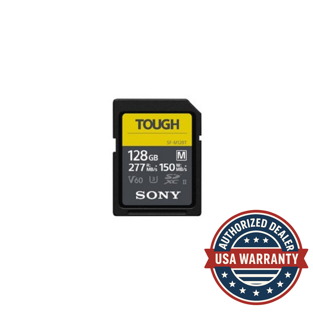 Sony 128GB SF-M Series High Speed Tough SD Card FAST Storage