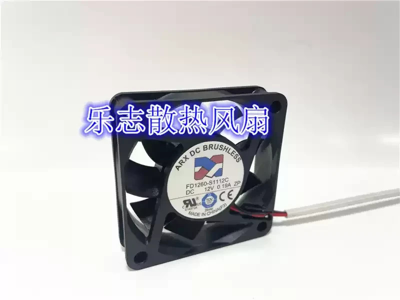 1PCS ARX DC BRUSHLESS FD1260-S1112C 12V 0.19A Quiet Cooling Fan