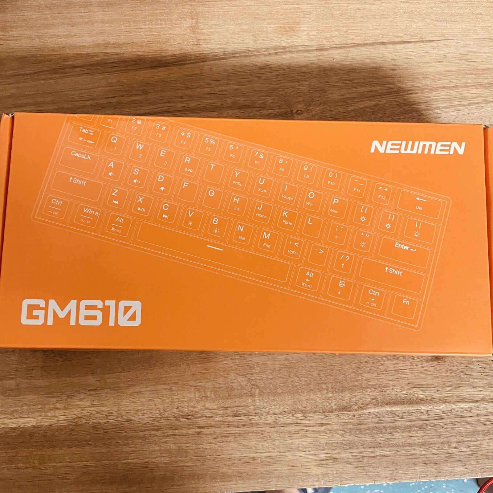 NEWMEN GM610 Mechanical Gaming Keyboard, Triple Mode Hot swap