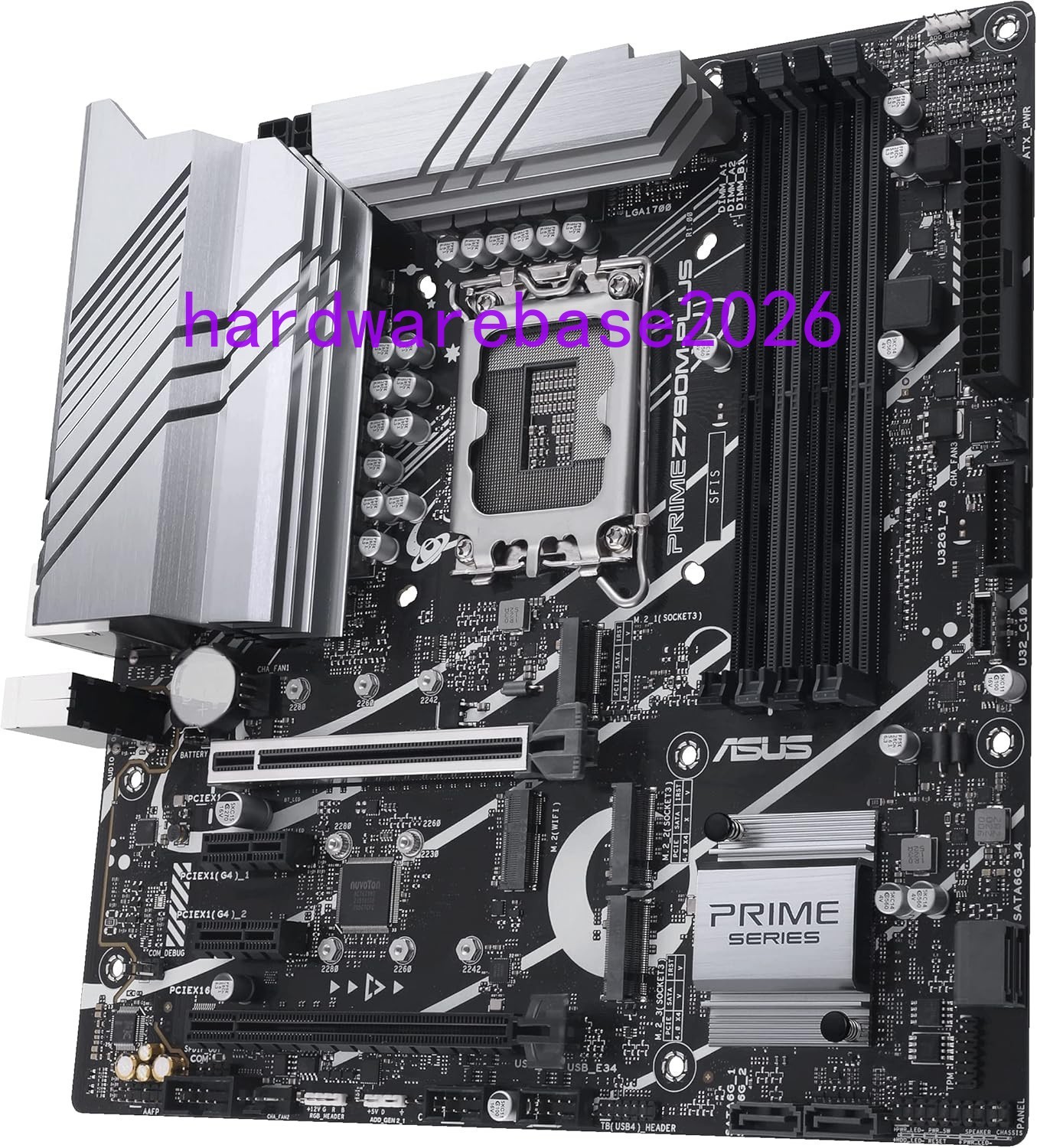 ASUS PRIME Z790M-PLUS Intel LGA 1700 DDR5 MircroATX Desktop Motherboard