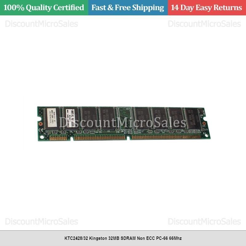 KTC2428/32 Kingston 32MB SDRAM Non ECC PC-66 66Mhz