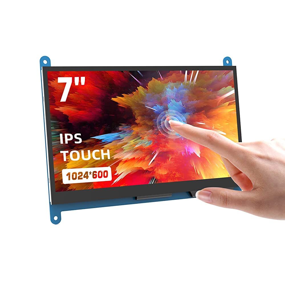 Small 7inch Touchscreen HDMI Monitor Portable Computer PC Second Gaming Screen