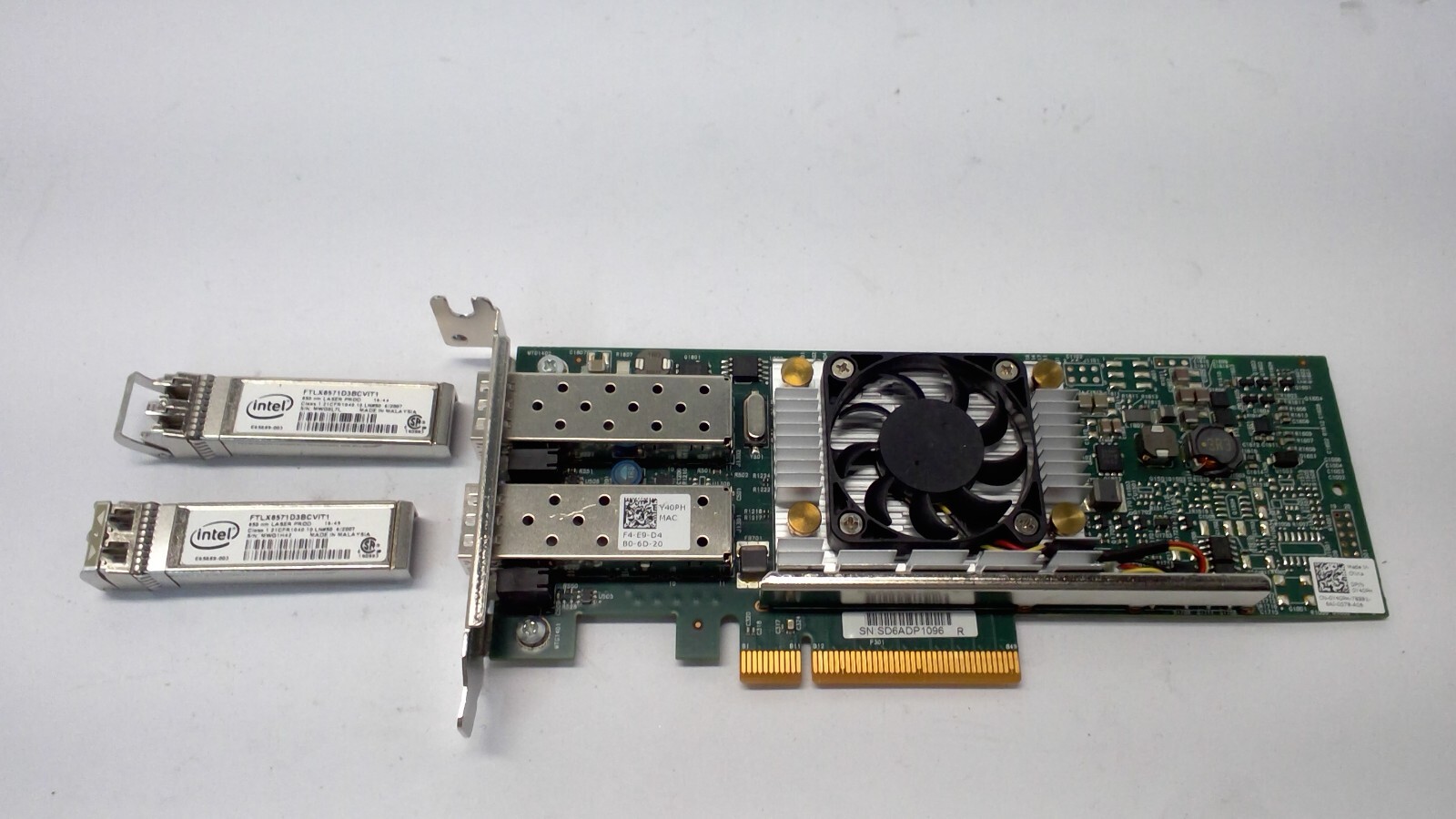 DELL 0N20KJ / 0Y40PH BCM57810S 10GB DUAL PORT PCIE NETWORK CARD Unraid PVE