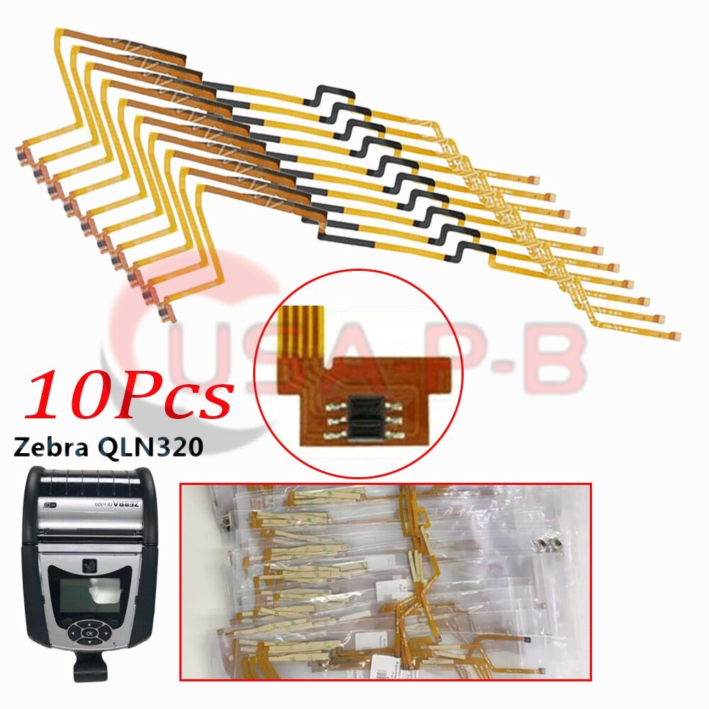10Pcs Bar Sensor Flex Cable (1st Version, PT02-1523A) for Zebra QLN320 Lots