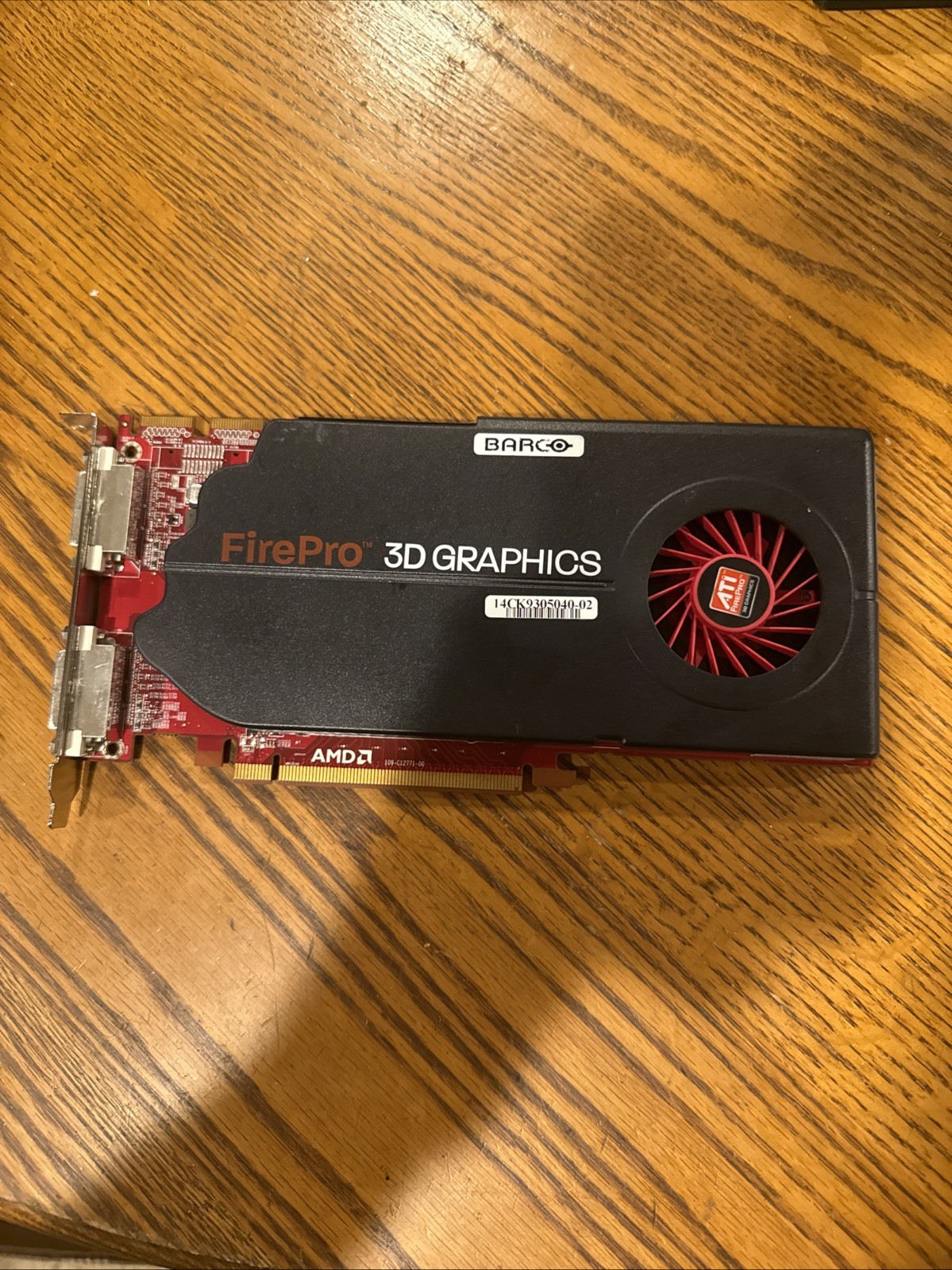 AMD Barco FirePro MXRT-5450 1 GB GDDR5 PCI Express x16 Video Card