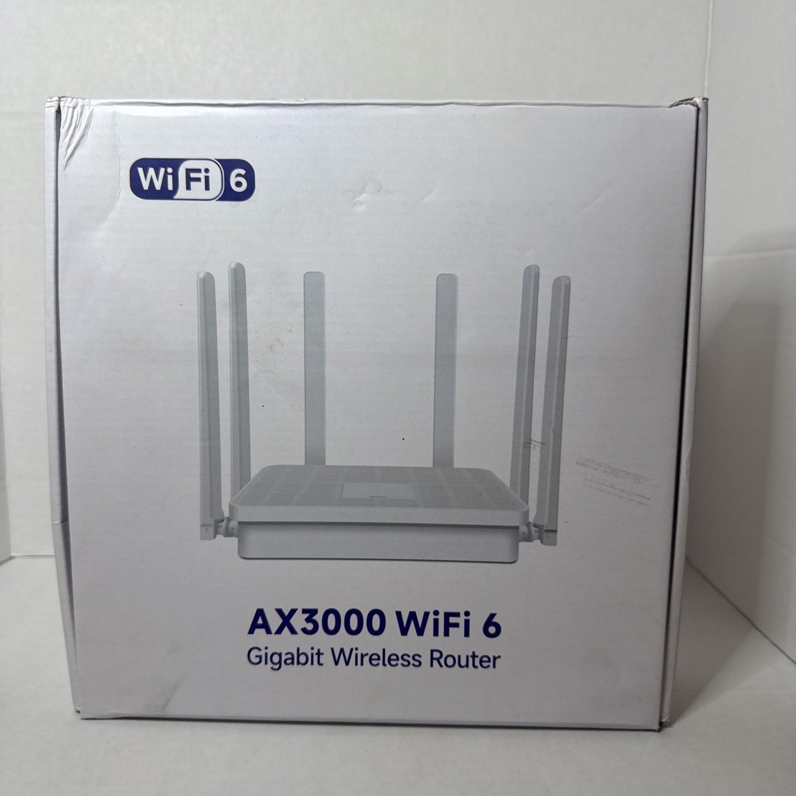 AX3000 WiFi 6 Gigabit Wireless Router Dual Band MU-MIMO 6 Antennas