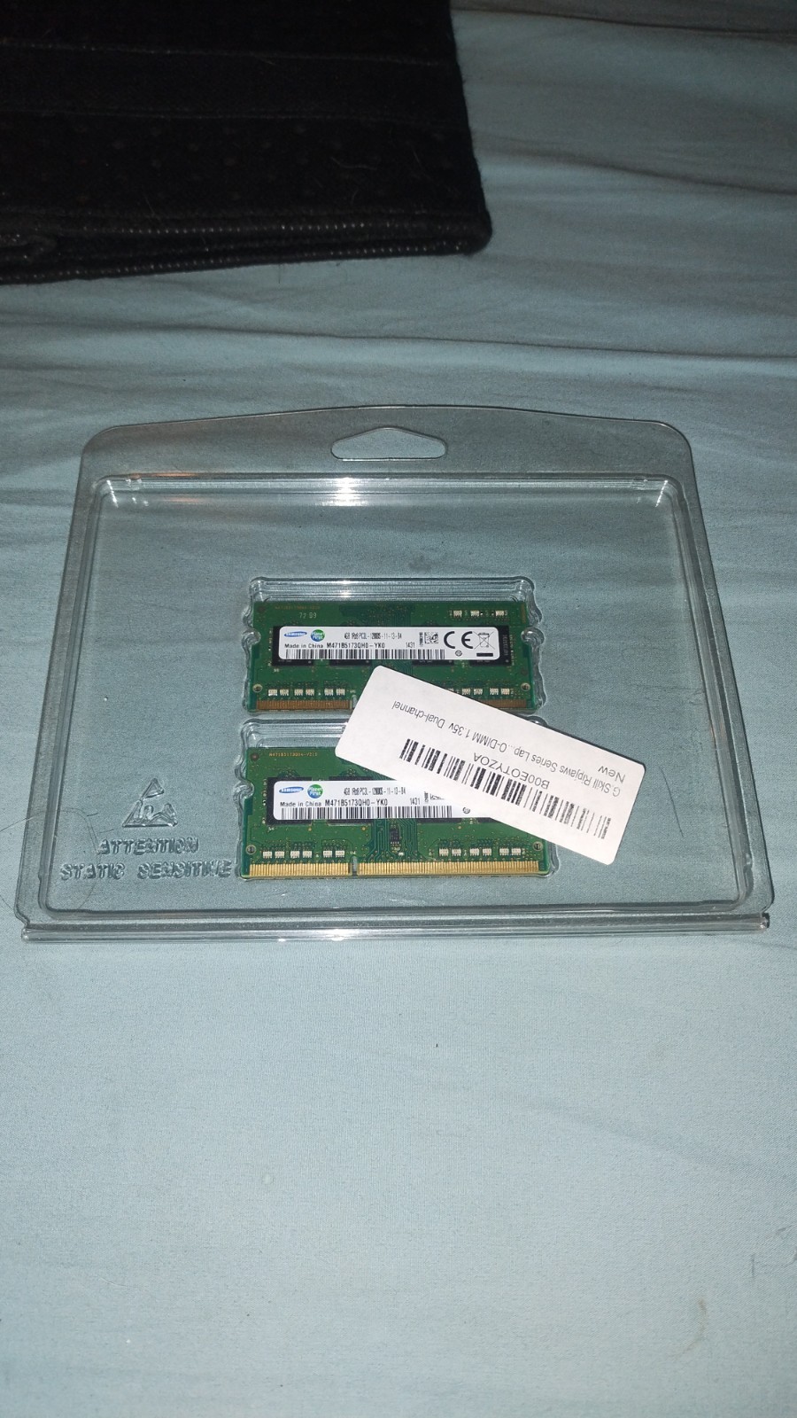 2 Sticks of Samsung 4gb PC3 1200S DDR3 Laptop RAM Memory Total of 8gb 1Rx8