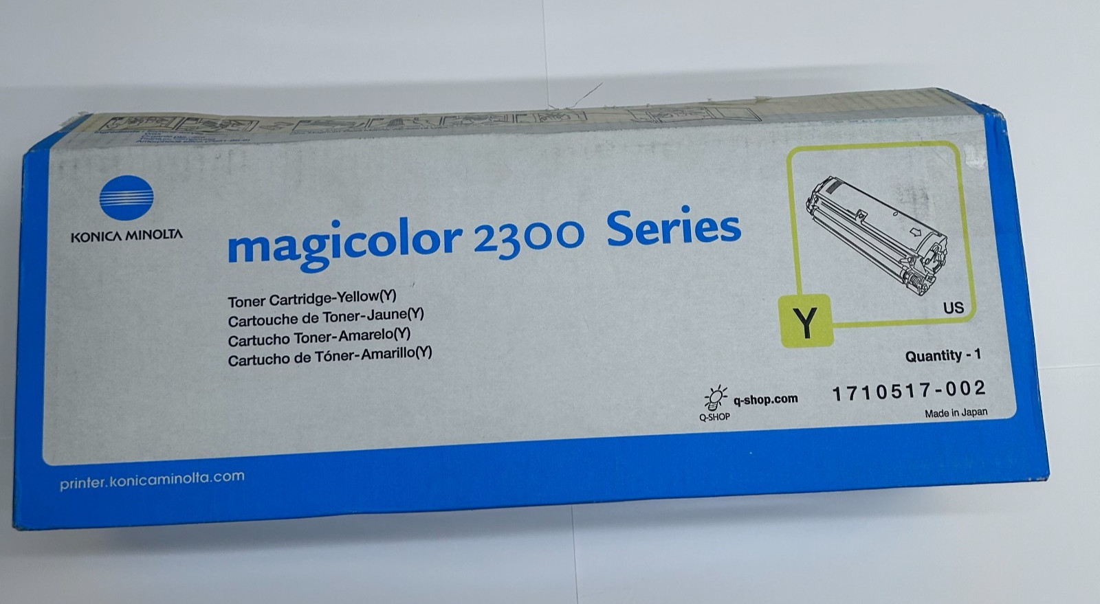 Konica Minolta Original Toner Cartridge - 1710517-002- OPEN BOX