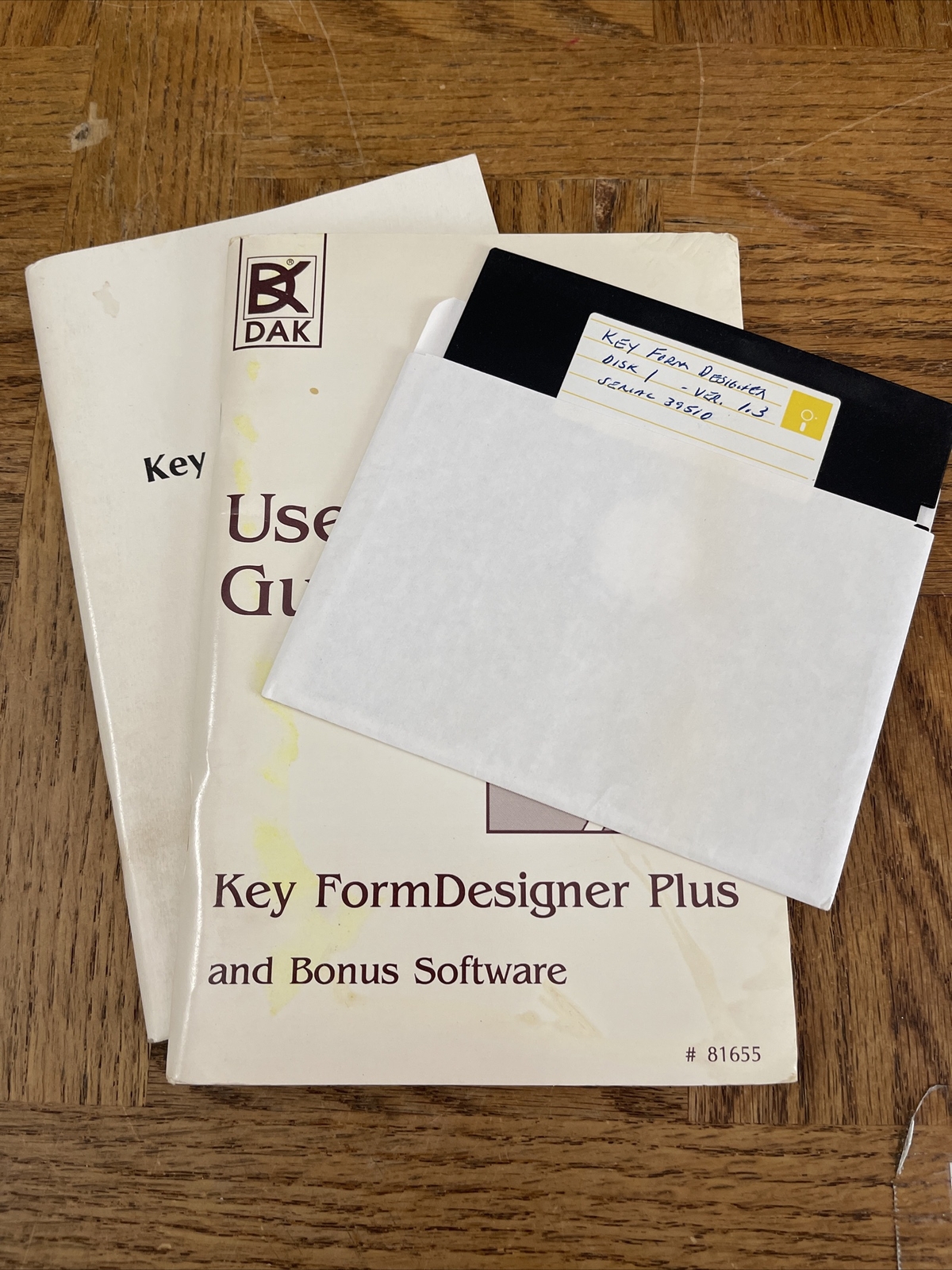 Key Form Designer Plus Computer Floppy Disk
