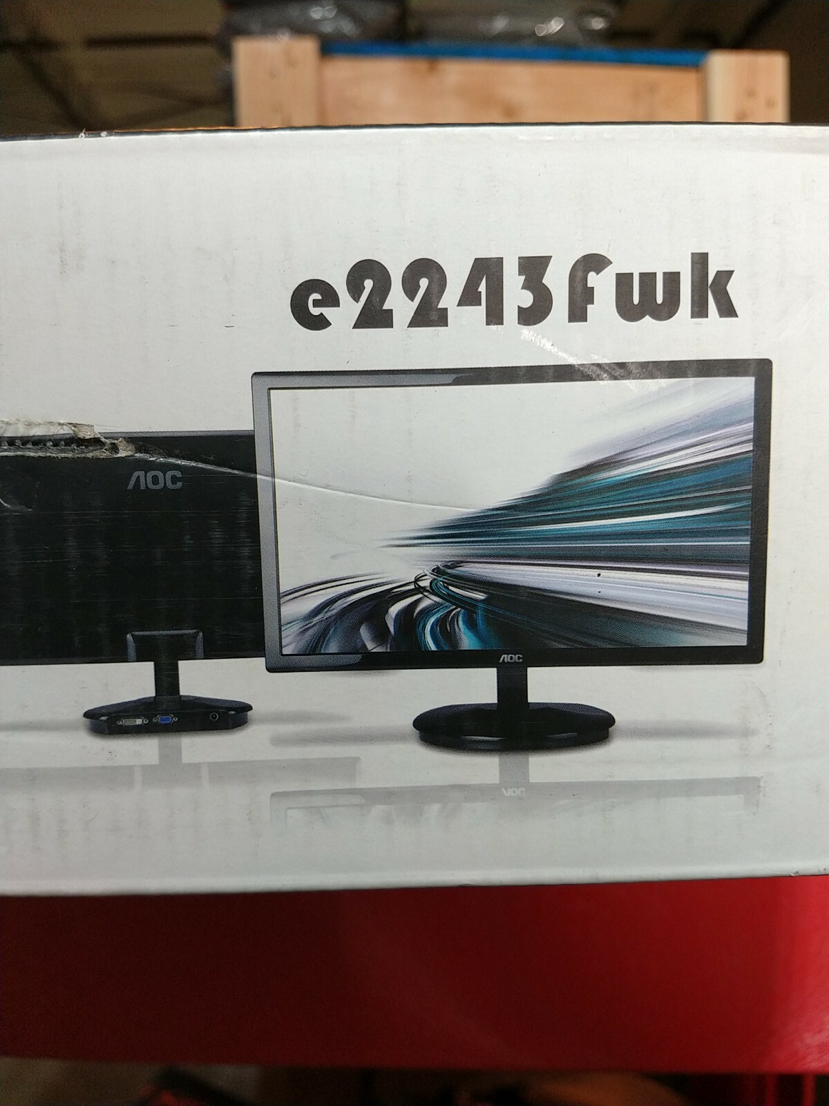 aoc e2243fwk monitor 21.5" 1920x1080 resolution (o)