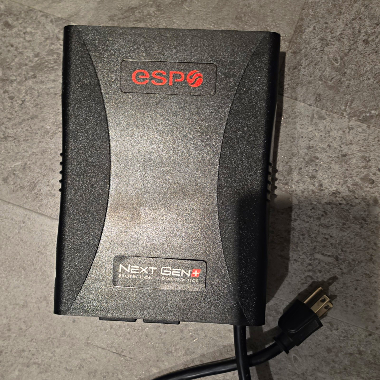 ESP XG-PCS-150 Surge Protector 2 Outlets 120V 15A 1800W 360J Black RJ45/RJ11
