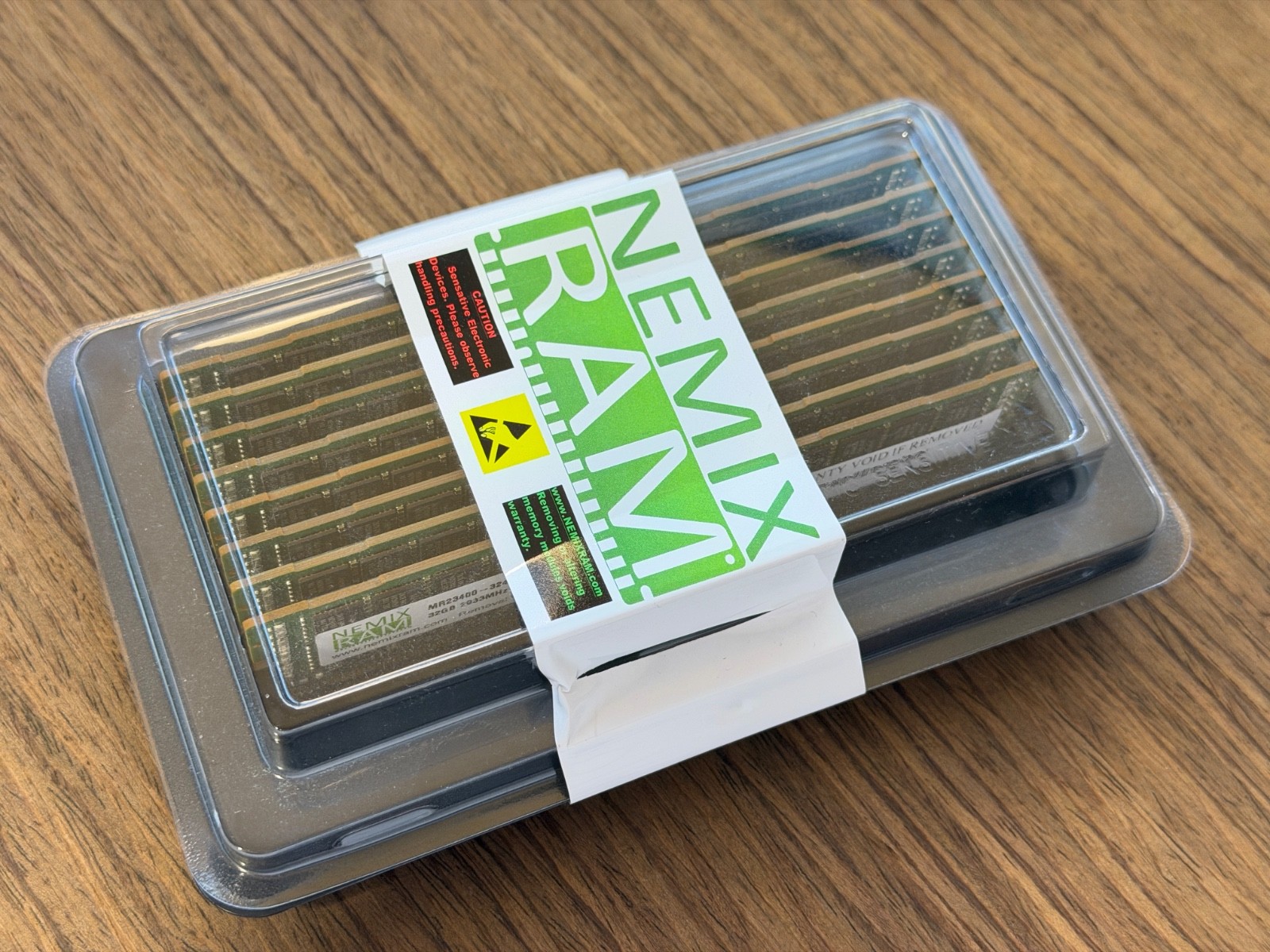 Lot of 8 - NEMIX RAM 32GB (256GB Total) DDR4 2933MHz PC4-23400 ECC RDIMM 2Rx4