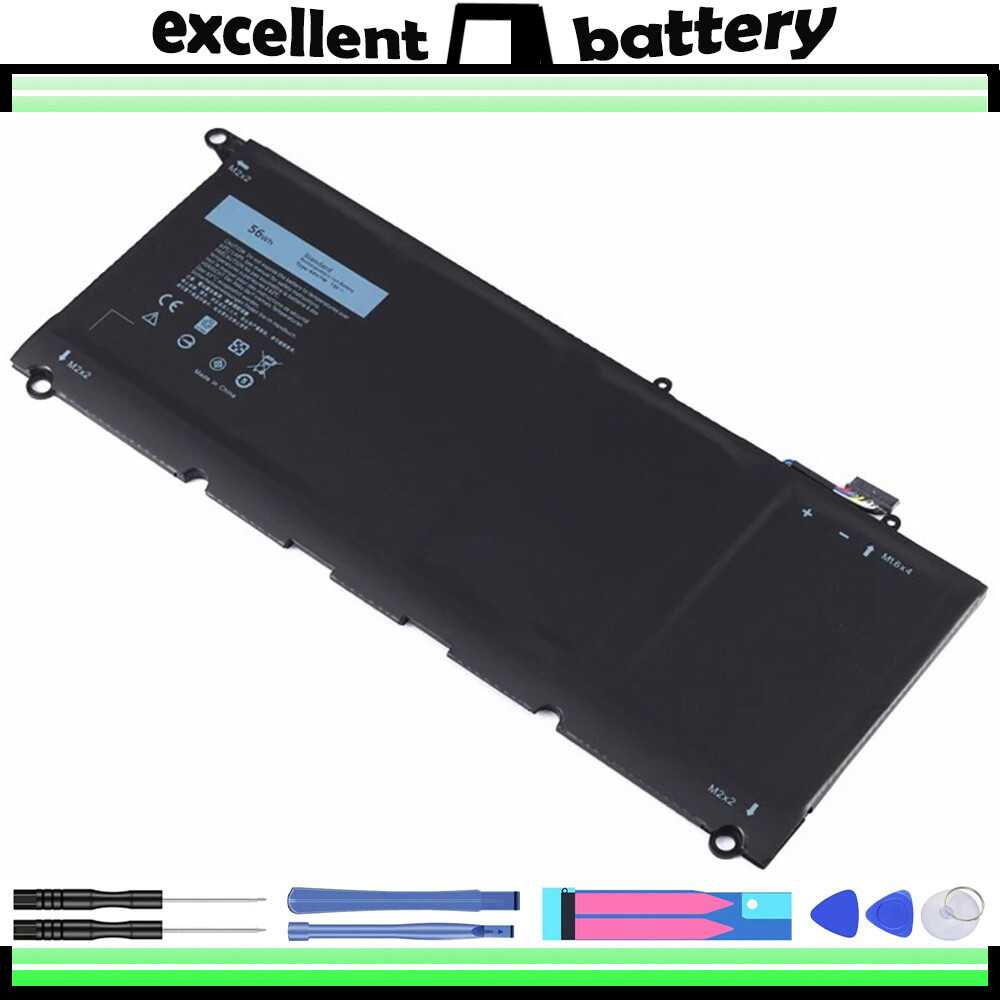 90V7W Battery for XPS 13 9343 9350 P54G (not for XPS 13 9360) JD25G 56Wh