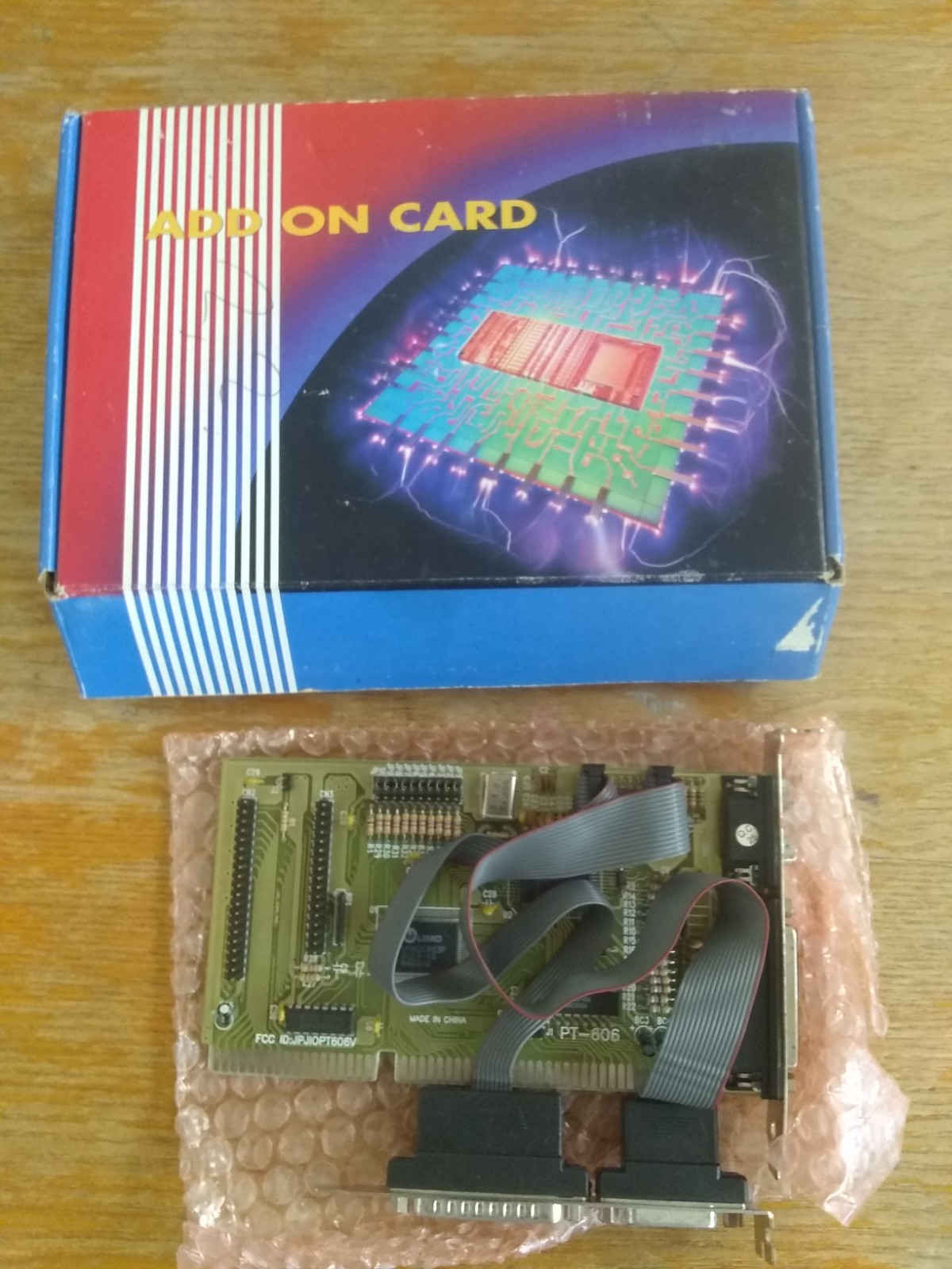 Pine Technology PT-606 16-Bit ISA Multi-IO Controller, NEW IN BOX
