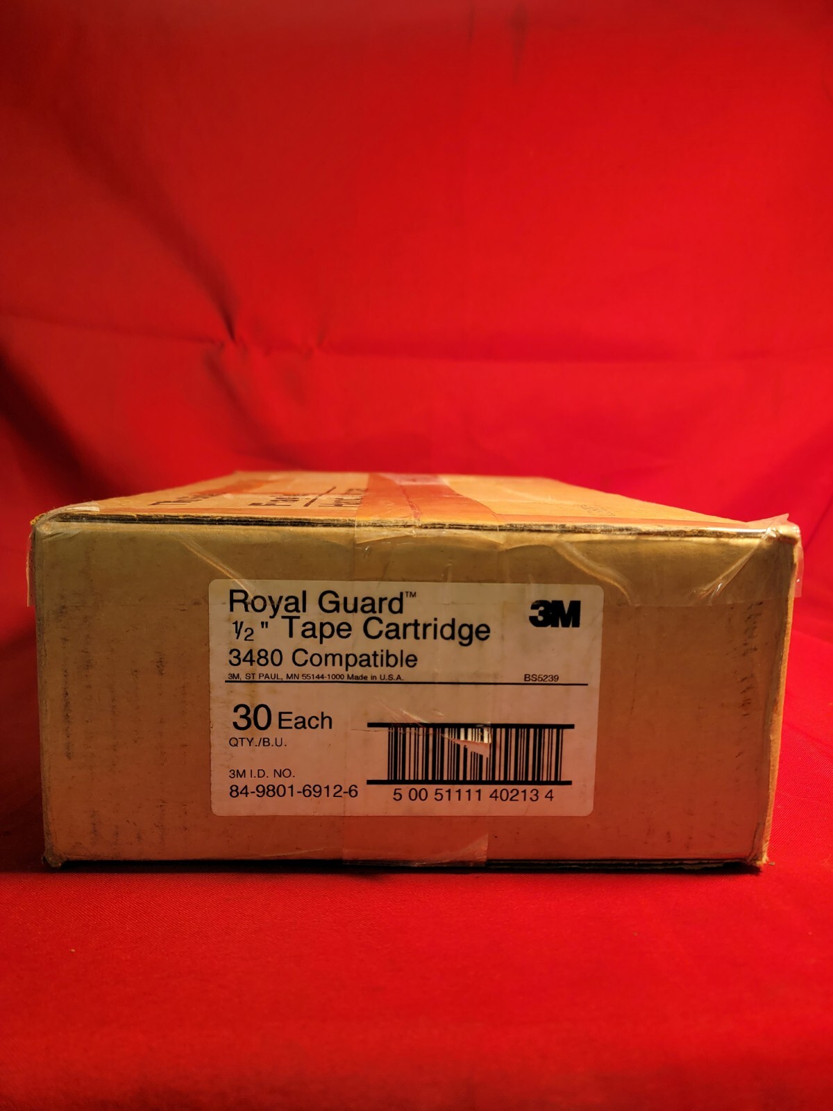 30x 3M Royal Guard 1/2" Tape Cartridge 3480 Compatible NEW
