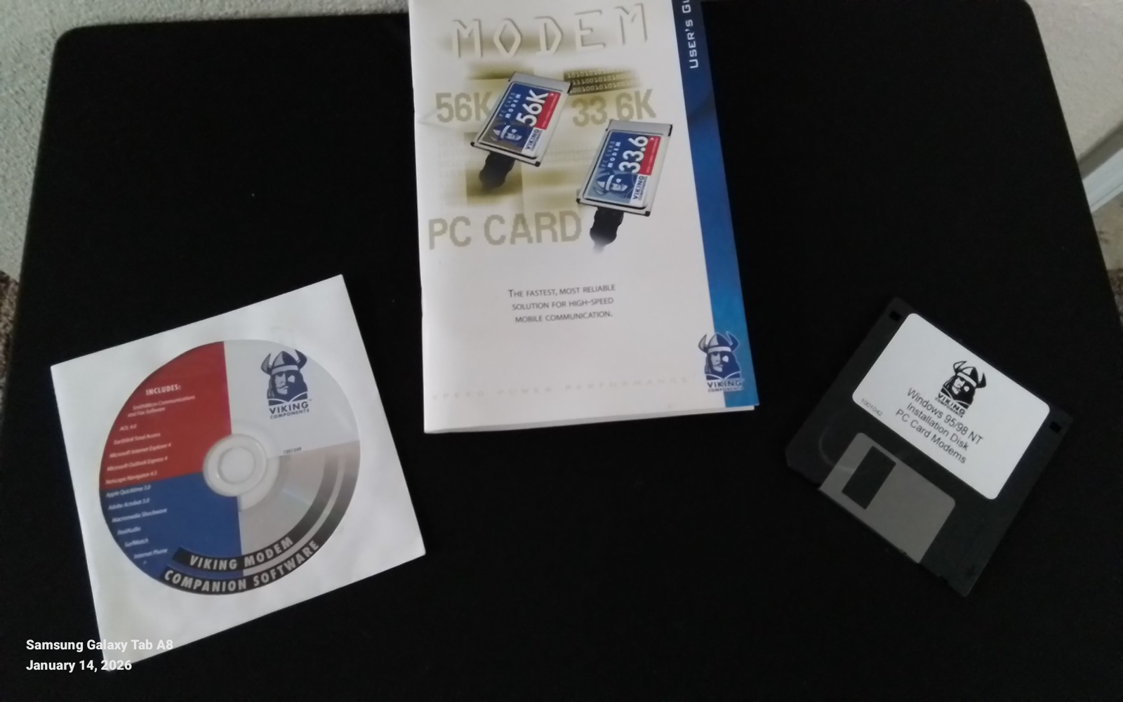 Viking Components Software C, User's Guide, & Windows 95/98 NT Installation Disk