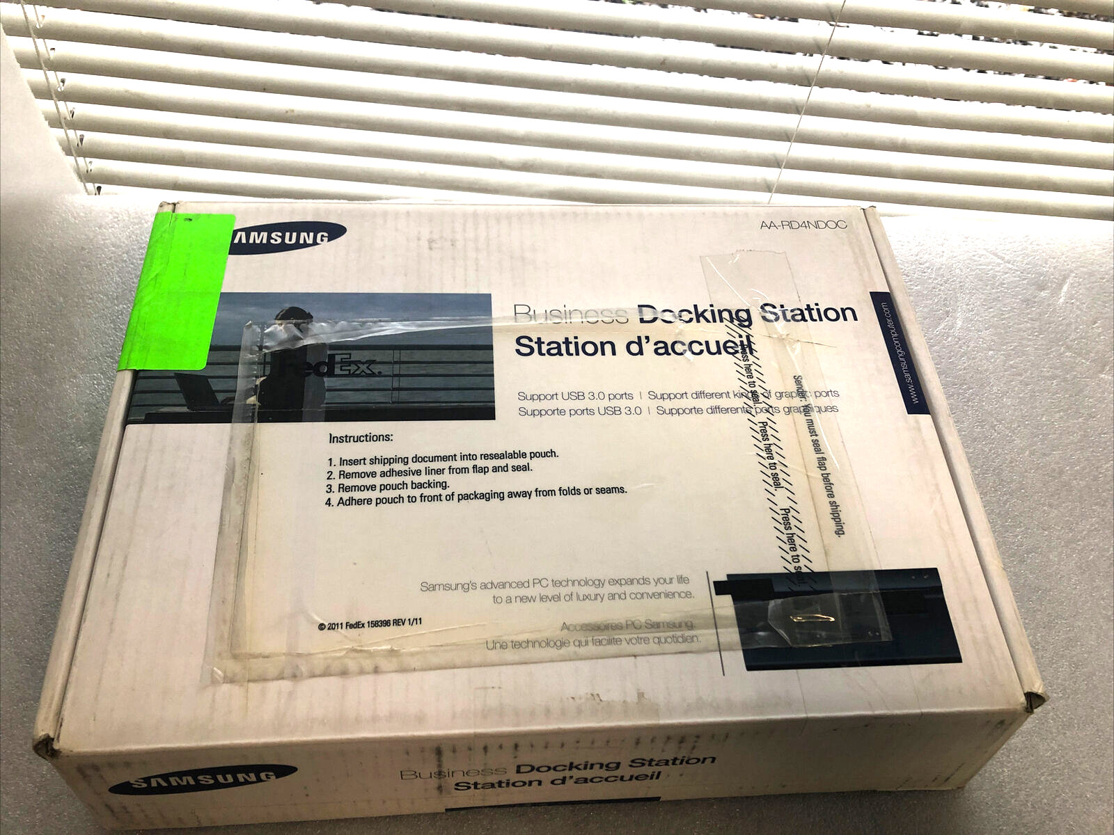 Genuine Original Samsung Business Note Pc Docking Station MODEL : AA-RD4NDOC
