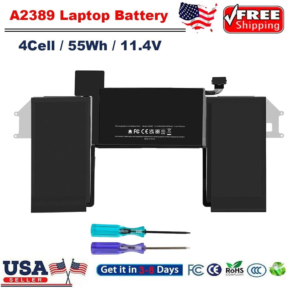 A2389 A2337 BATTERY 49.9WH FOR APPLE MACBOOK AIR 13