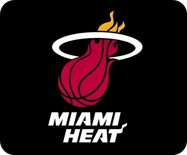Miami Heat Computer / Laptop Mouse Pad