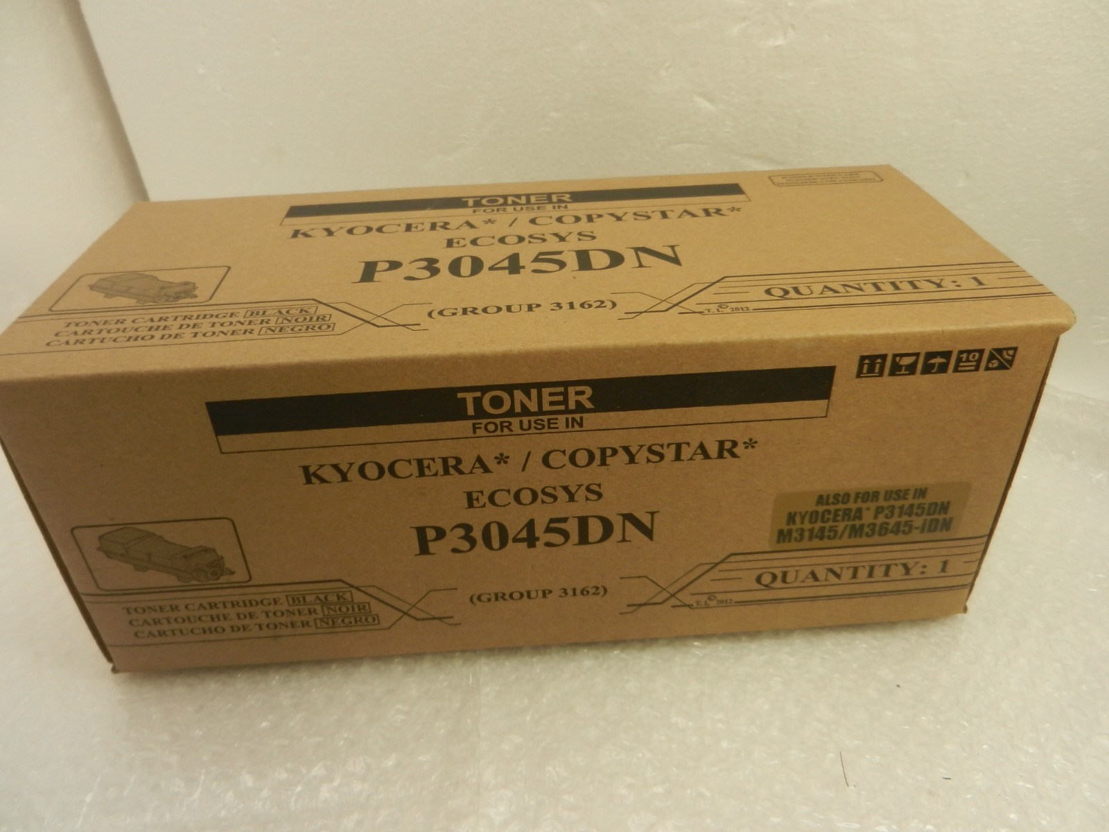 TK-3162, TK3162 TONER CARTRIDGE KIT FOR KYOCERA ECOSYS M3145 M3465 P3045 P3145