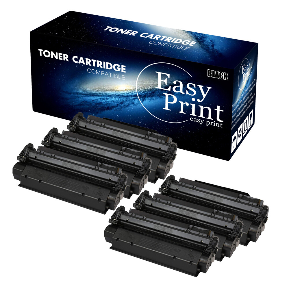 6PK Black Q2613X Toner replace for HP 13X LaserJet 1300 1300XI Printer